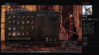亡者の相棒とダクソ２初見攻略その３