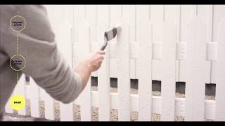 How to - Paint a fence