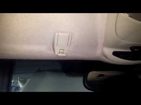 Mercedes-Benz How to Remove Replace Sun Visor Clip