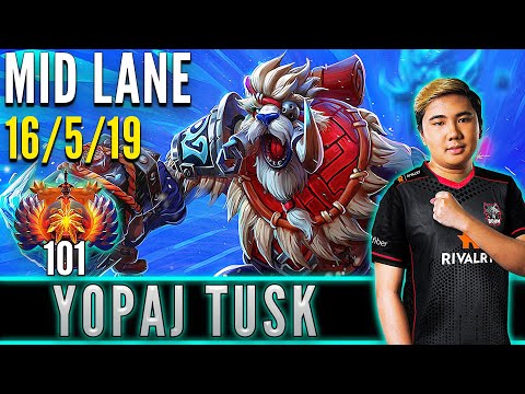 BOOM.Yopaj  [ Tusk ]  Mid Lane Pro Gameplay - Dota 2 Full Game