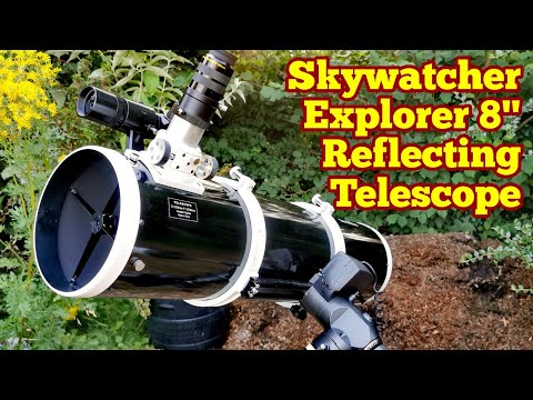 Amazing Skywatcher Explorer 200P Eight Inch Reflecting Telescope On Meade LXD55 Mount