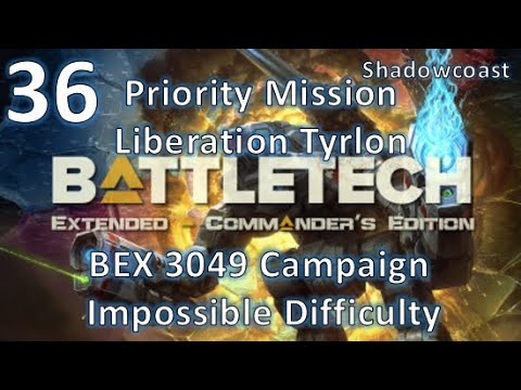 [BEX 36] PM Liberation Tyrlon BattleTech Extended 3049 Arano Campaign (Commander's Edition)!