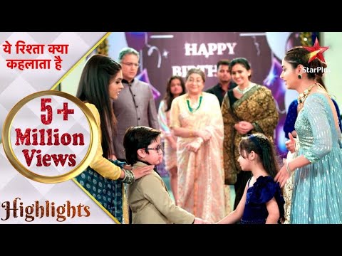 Yeh Rishta Kya Kehlata Hai | Abhir aur Ruhi ki pyaari nok jhok!