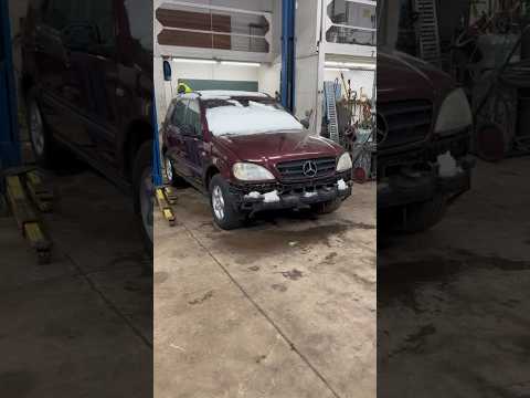 This Mercedes ML320 should’ve went directly to the crusher & did you know we have a brake lathe ?