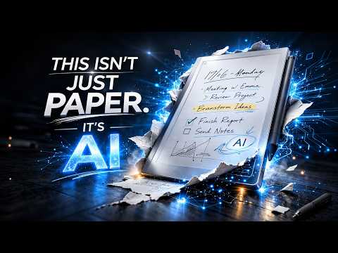 reMarkable Paper Pro Move + AI = The Smartest “Paper”  (e-ink) Tablet I’ve Used
