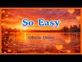 Olivia Dean - So Easy (To Fall In Love) (Lyrics)