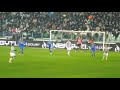 Sweetest Pogba half volley you will ever see! Juventus Vs Udinese (Supporter POV)