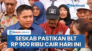 Pemerintah Pastikan BLT Rp 900 Ribu untuk 35 Juta Keluarga Cair Hari Ini, Seskab Ungkap Tujuannya