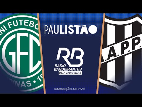 🔴 Guarani x Ponte Preta - Campeonato Paulista - 31/01/2026 - Com Carlos Batista