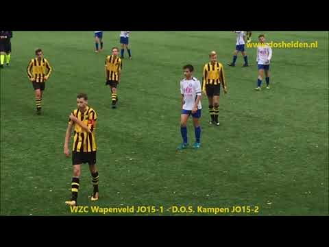 Doshelden Kampen: 21-10-2017 WZC Wapenveld JO15-1 - Dos Kampen JO15-2 (2-1)