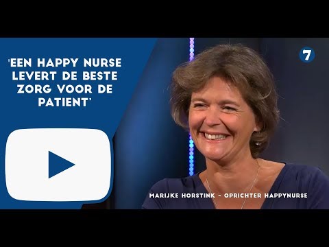Marijke Horstink — Marijke Horstink (Oprichter HappyNurse): ‘Ik wil niet veel g