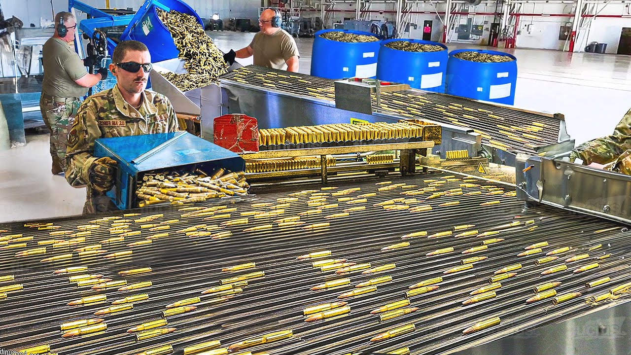 How US Military Recycles Billions $ Worth of Used Cartridges