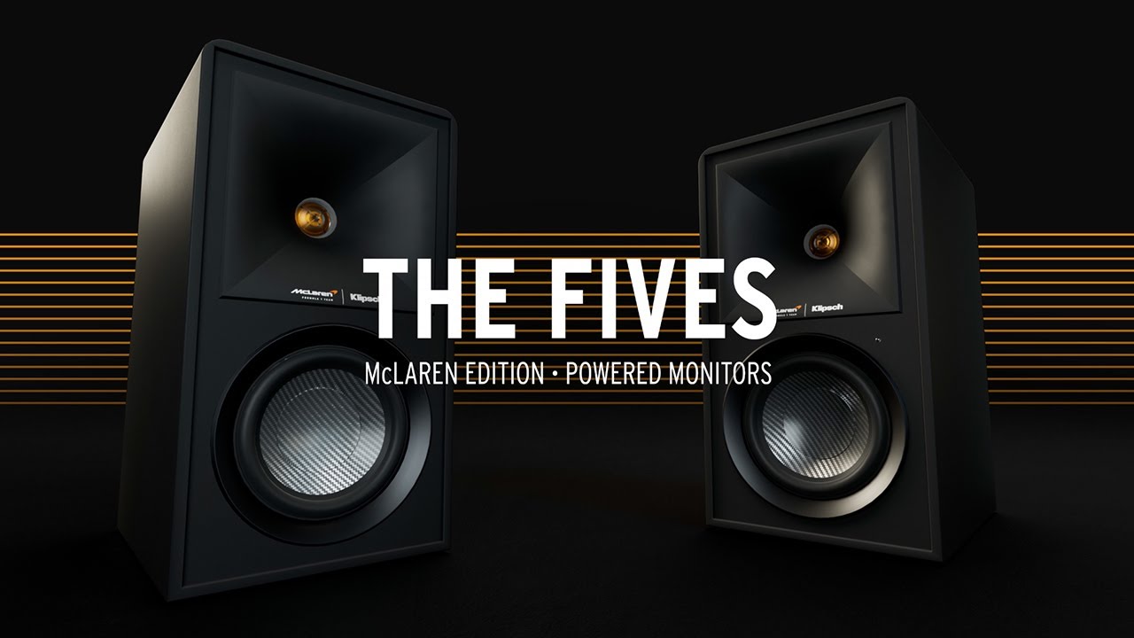 video Loa nghe nhạc Klipsch Mclaren of The Fives Edition chính hãng 0