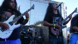 SAKRIFICER Ice Burial live at THRASHO DE MAYO VI 05/11/2013