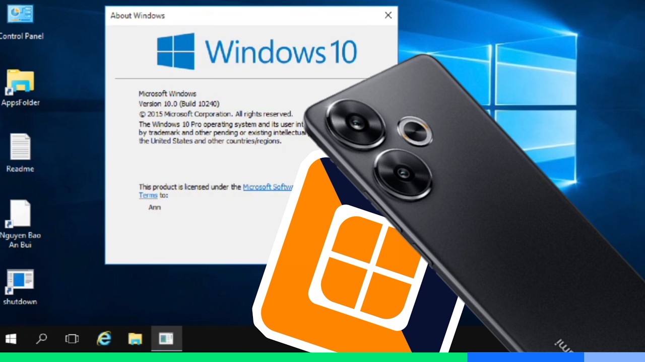 Emulate Windows 10 1507 on Android phones with Vectras VM