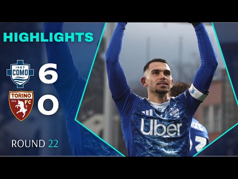 Como - Torino | 6-0 | Highlights | Serie A 2025-26 | como torino