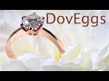 ♡ Unboxing: 1ct Moissanite Ring | DovEggs