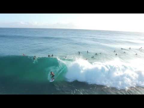 big fun waves at Surfers Paradise