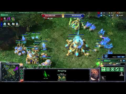 Starcraft II - MouzMorroW vs BlizzEventA