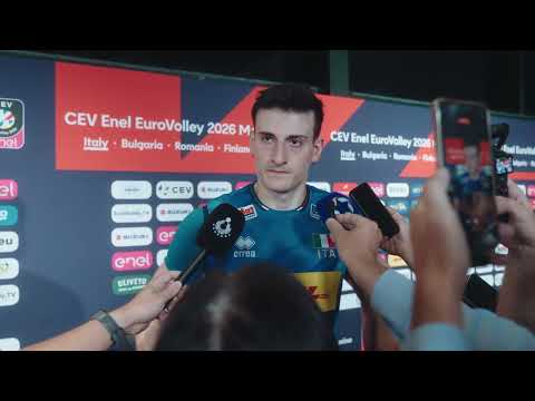 CEV Enel EuroVolley 2026 Men: le parole di Giovanni Sanguinetti al termine di Italia-Finlandia
