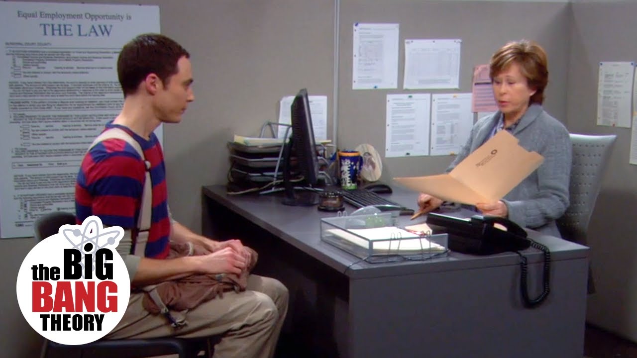 Sheldon Goes to a Job Recruiter | The Big Bang Theory