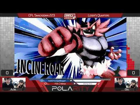 CFL Smackdown Ultimate 223 - Alois (Wii Fit Trainer) vs Doc (Incineroar) - Losers Quarters