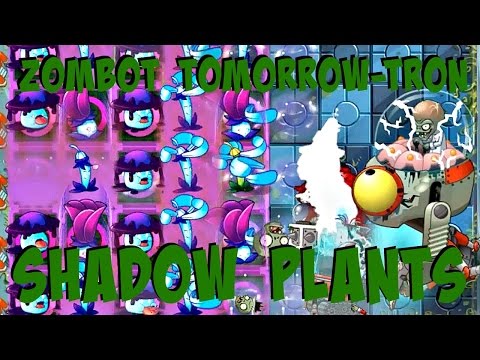 Plants vs Zombies 2 Epic Hack - Shadow Crew vs Far Future Zombot Tomorrow-tron