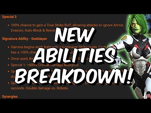 Gamora Buff Full New Abilities & Synergies Breakdown! - Marvel Contest Of Champions