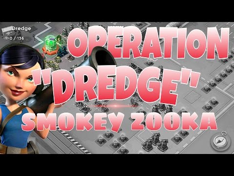Boom Beach | Task Force Operation | "Dredge" | Smokey Zooka Solo