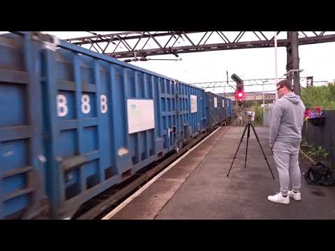 (1080p)630C Brindle Heath to Runcorn Folly Lane Class 66548