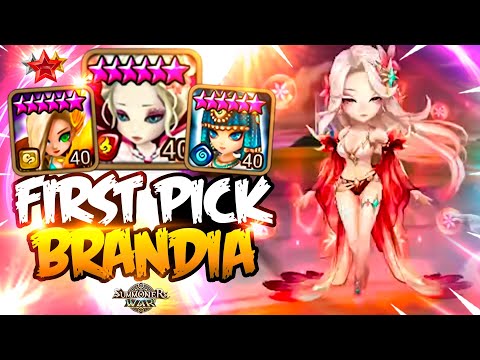 He ALWAYS Picks VIO BRANDIA in Every Season - Summoners War