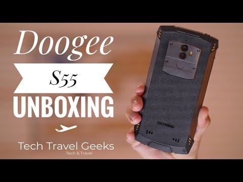 Doogee S55 Unboxing - Military Standard Rugged Phone
