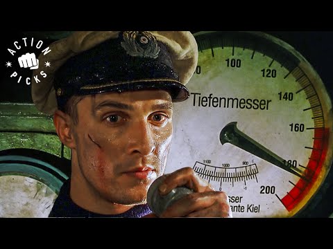 Diving to Escape Depth Charges | U-571