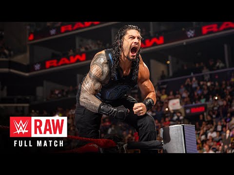 FULL MATCH: Roman Reigns vs. Chris Jericho: Raw, Aug. 22, 2016