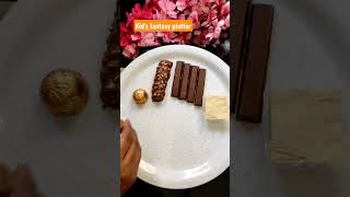 chocolate lovers fantasy platter | birthday party  #shorts #asmr #food #viralshort #ytshorts