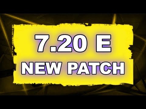 Dota 2 NEW 7.20 E UPDATE - Main Changes!