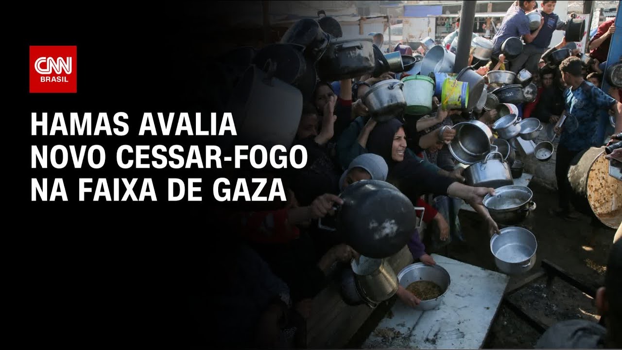 Hamas avalia proposta dos EUA para Cessar-Fogo em Gaza | LIVE CNN