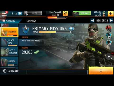 Kill Shot Bravo Region 18=28 Primary Mission Complete