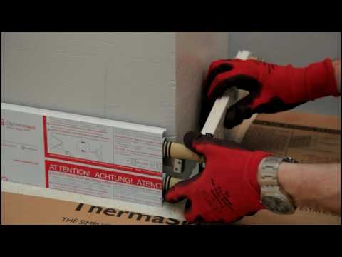 ThermaSkirt ProGuide 4 - External 90° Corners - Short and Long Walls