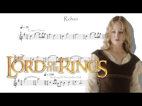 Rohan from The Lord Of The Rings | Violin Sheet Music