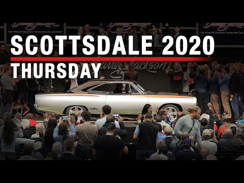 THURSDAY BROADCAST - 2020 Scottsdale Auction - BARRETT-JACKSON