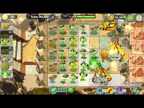 Plants vs. Zombies 2: pinata party July 21, 2017