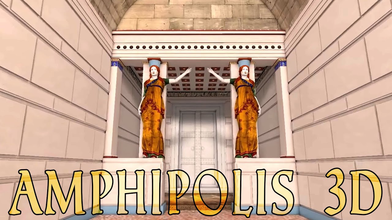 Amphipolis: the Kasta Tomb - 3D reconstruction - YouTube