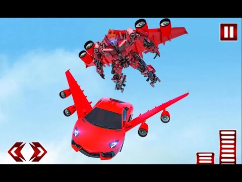Flying Car Robot Transformation Part-3 | New Rescue City Car Robot Android GamePlay | By Game Crazy