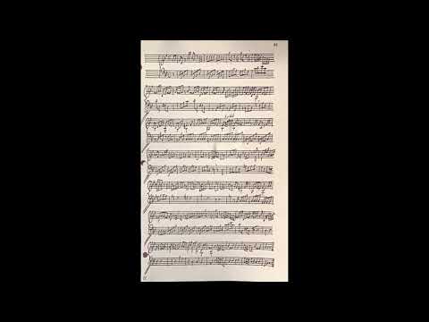 A Ariosti Movement in g, from Recueil pour la Viol d'Amour