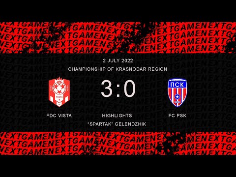 FDC VISTA 3-0 FC PSK CHAMPIONSHIP OF KRASNODAR REGION. ROUND 11 | HIGHLIGHTS
