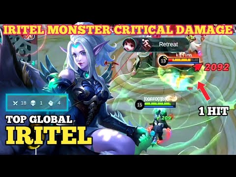 PERFECT 18 KILL!! Iritel Monster Critical Damage | Top Global Iritel | Ciro - Mobile Legends