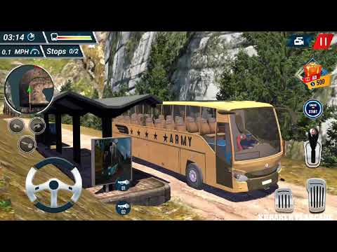 Offroad Army Bus Simulator 2019: Military Bus Driving - Android GamePlay 3D