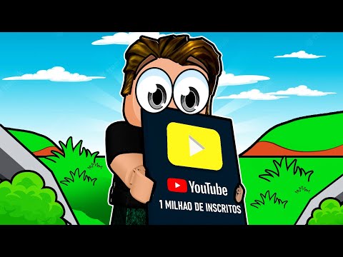 CONSEGUI 1 MILHÃO DE INSCRITOS  (youtuber tycoon)
