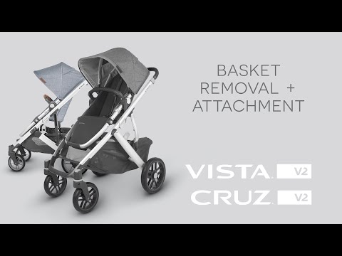 Uppababy Cruz V2 - Usuwanie i Mocowanie Koszyka